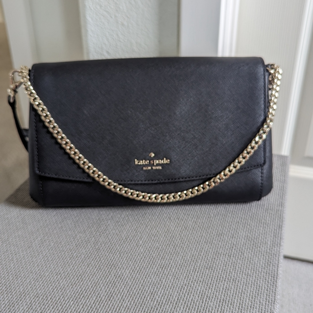 Kate Spade Laurel Way Greer Crossbody Shoulder Bag - Black